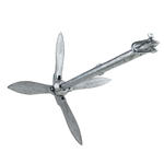 Якорь-кошка гальванизированный для лодки, тип В, 0,7 кг