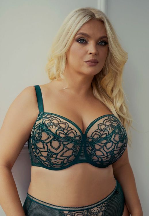 Kris Line ESSENCE Бюстгальтер Soft Plunge (Изумруд)