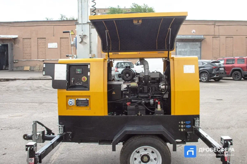 Осветительная мачта LT41000Q 9 метров с дизелем Perkins