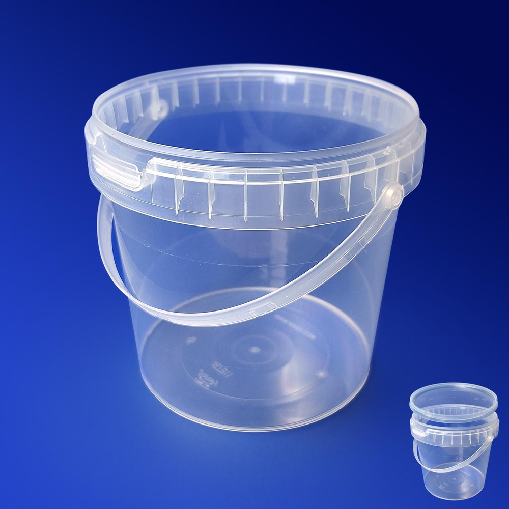 Ведро 1 л с крышкой