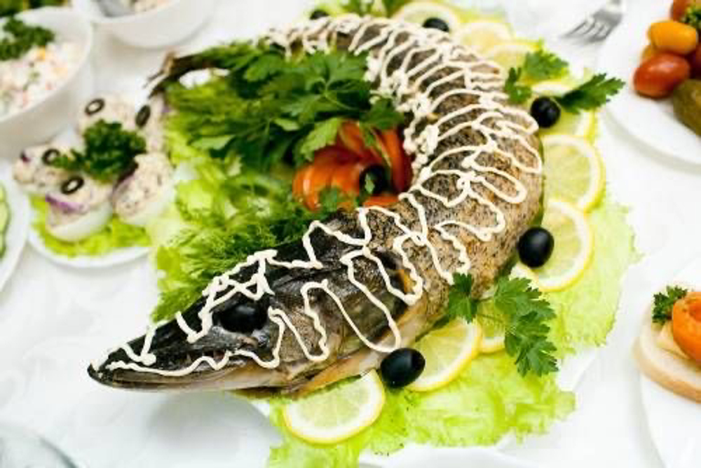 Щука фаршированная (от 800гр до 2кг) Полуфабрикат Цена указана за 1 кг