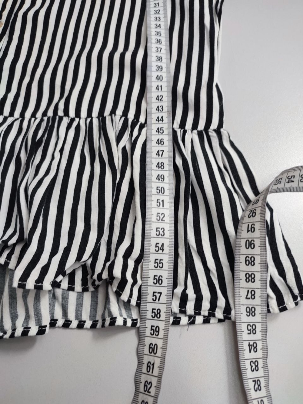 Блузка Zara в полоску 44 размер