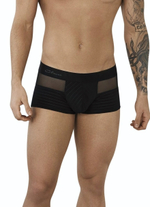 Черные мужские трусы-хипсы с сетчатыми вставками Eden Latin Boxer (Размер: M) (Цвет: черный)