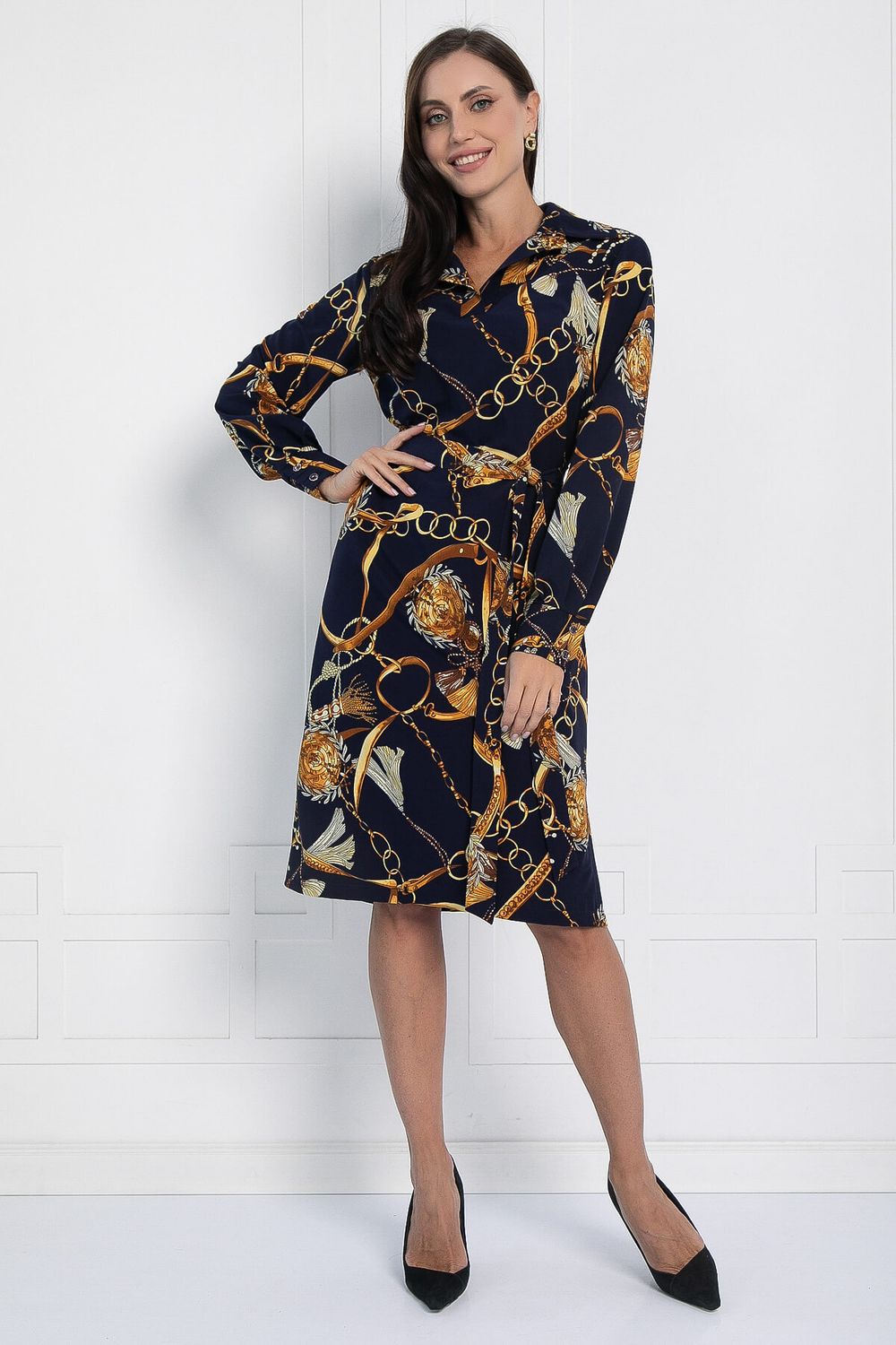 Платье Презентация стиля (темно-синее) П12650-15 LT Collection