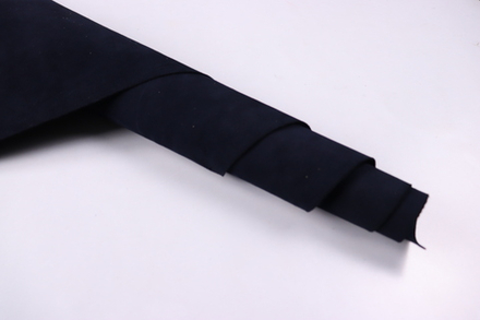 1,2-1,4 Кожа для обуви Франт (Велюр КРС) Темно-синий 142 дм² (КЛ)