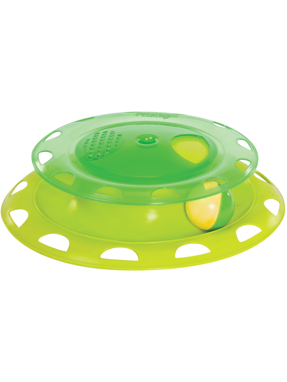 Petstages игрушка для кошек Трек с контейнером для кошачьей мяты