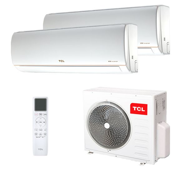 Мультисплит система на 2 комнаты TCL TACM-09HRID/E1 + TACM-12HRID/E1 / TACM2O-18HID