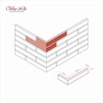 White Hills - Декоративный кирпич - Остия Брик 383-80