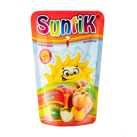 Сок натуральный Suntik Персик 200 мл