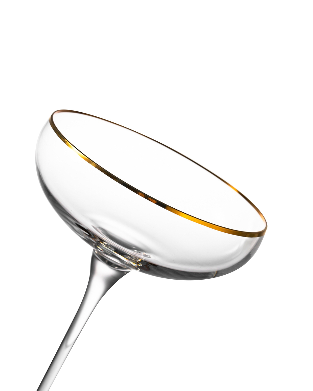 Набор креманок для шампанского 6шт 240мл Krosno Гармония Голд