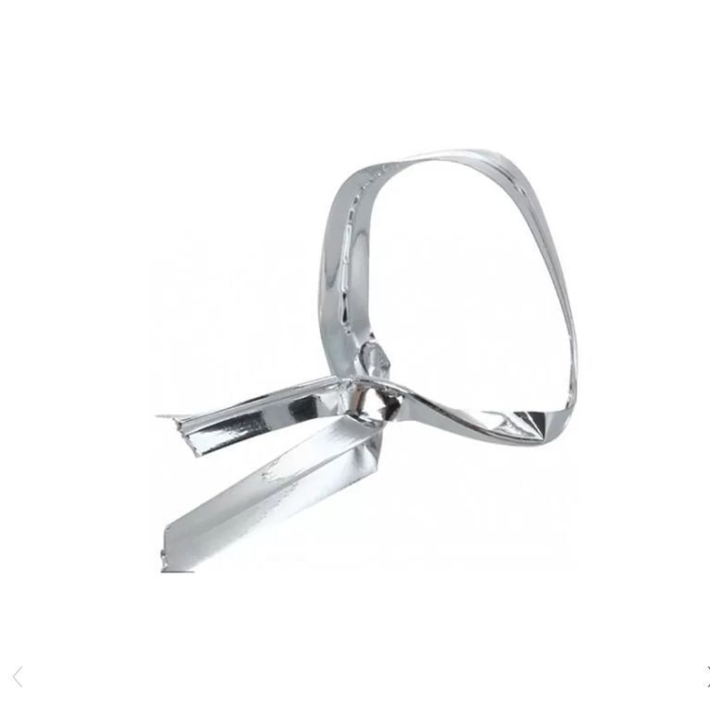 Твист-лента для пакетиков 10 см (СЕРЕБРО, 800 шт)