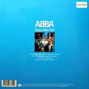 ABBA / Happy New Year (Clear Vinyl)(7" Vinyl Single)