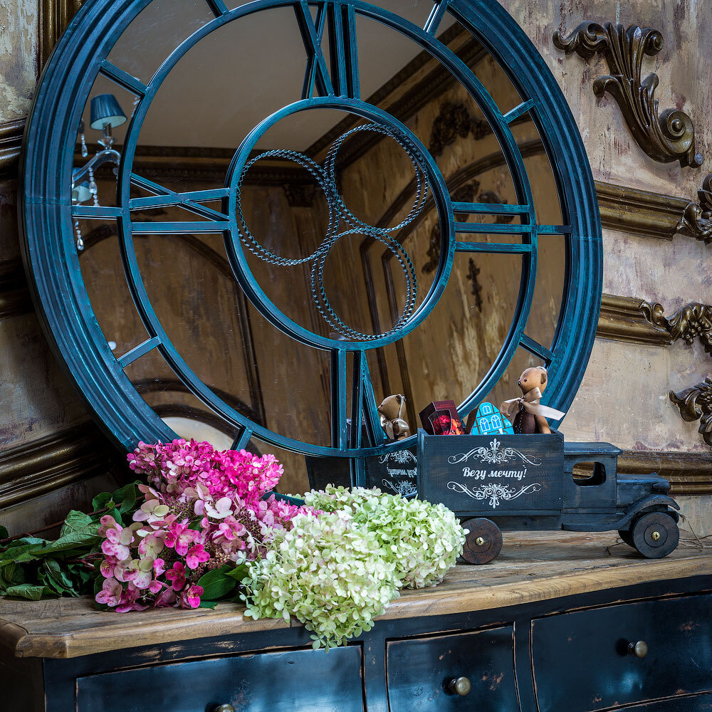 Настенное зеркало Объект мечты Сен-Лазар блэк