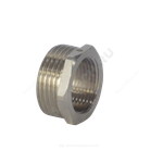 Футорка латунь никель Ду 25х15 (1"х1/2") НР/ВР SantechSystems