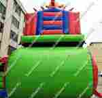 Большая надувная горка "Три дракона" 11*8*8 м