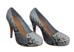 Туфли из кожи питона SH-26
