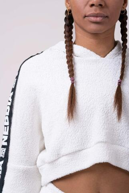 Худи Rebel Hero cropped hoodie 520 Белая