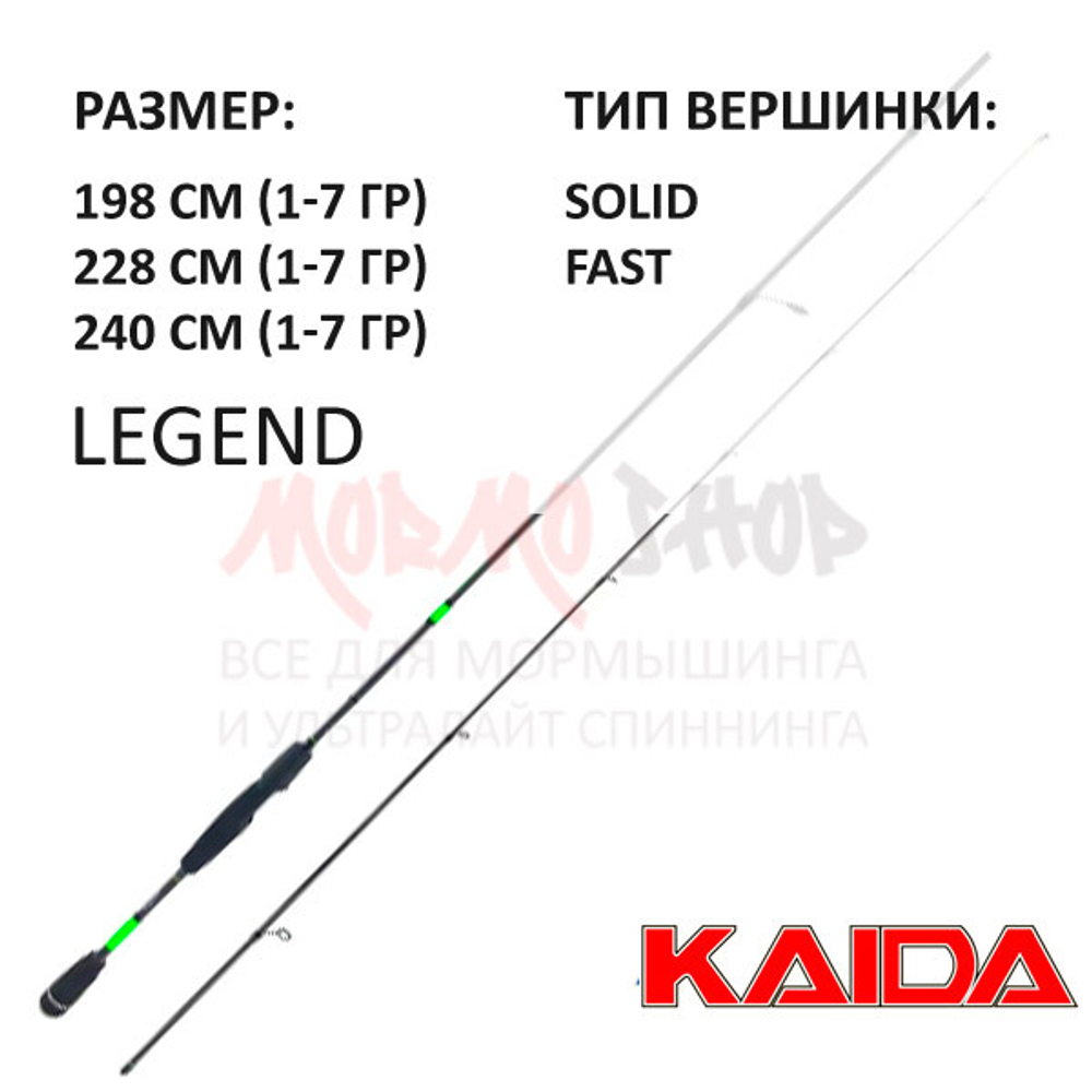 Спиннинг Legend 1-7 гр от KAIDA (Кайда)