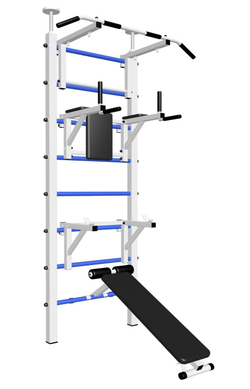 Шведская стенка Sv Sport враспор (Турник стандарт/Брусья/Стойка/Скамья)