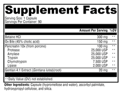 XymoZyme® HCL 90 Capsules