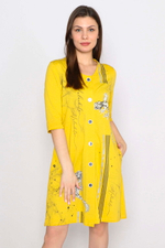 Халат "МАЛАХИТ" модель Х 142 кулирка