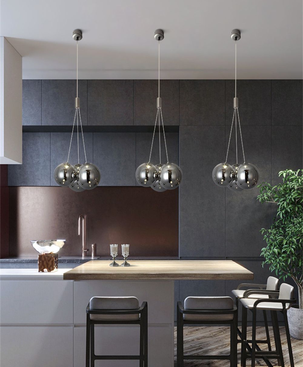 Подвесной светильник 19152P/3 silver