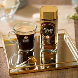 Кофе растворимый Нескафе Голд, 190 г