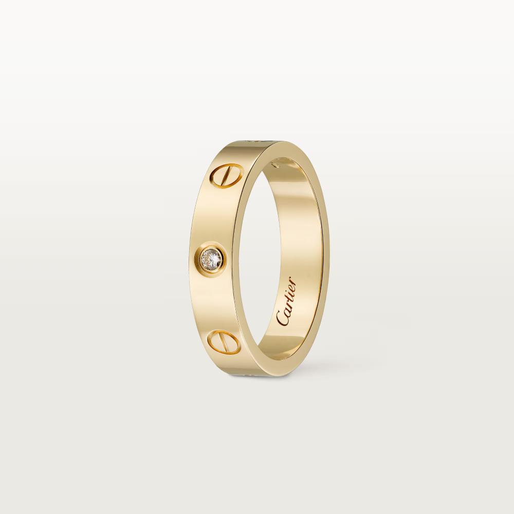 Кольцо Cartier Love с бриллиантом