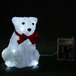 Светодиодная фигура Медвежонок 16 см., LTC (AS16B-2W)