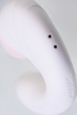 Вибратор Satisfyer Supernova с вакуум-волновым стимулятором белый 16,9 см