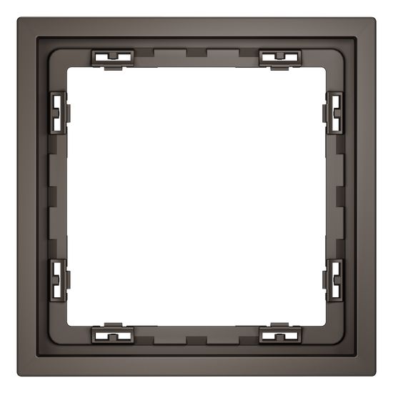 Рамка пластиковая VOLTUM S70 на 1 пост, (капучино)