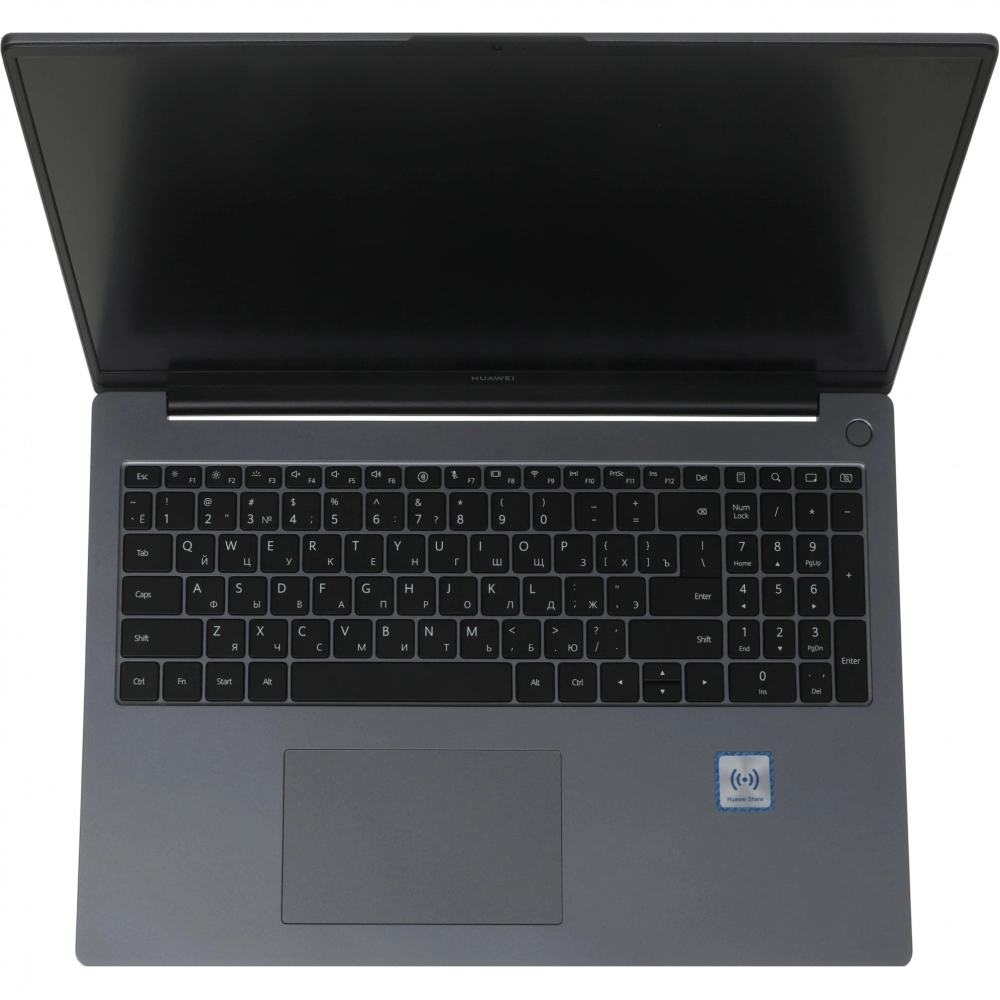 Ноутбук Huawei MateBook D 16 MCLG-X Core i7 13700K 16Gb SSD1Tb Intel UHD Graphics 770 16" IPS (1920x1200) без ОС grey space WiFi BT Cam (53014HYK)