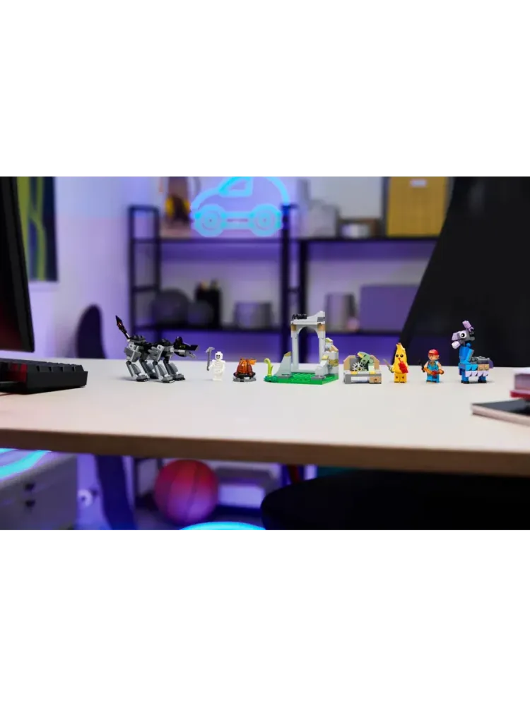 Конструктор Fortnite 77075 Лагерь Пили и Спаркплаг