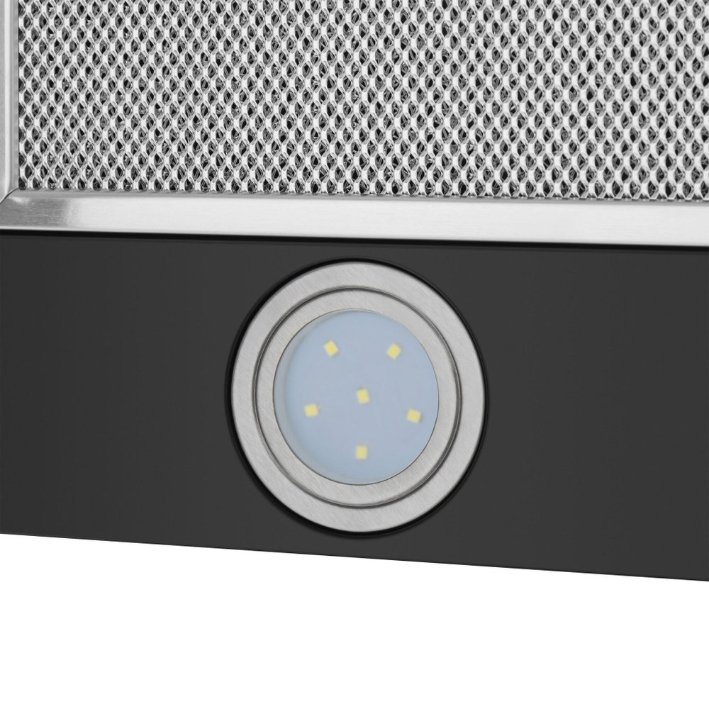 Кухонная вытяжка HOMSair FLAT 60 Glass черный фото 7