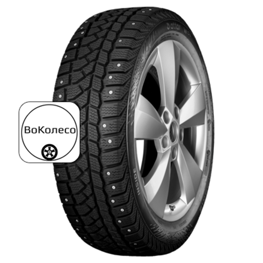 185/55R15 82T W01 TL (шип.) Attar