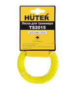 Леска Huter TS2015 для триммера, 2 мм, витой квадрат