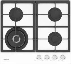 Встраиваемая газовая варочная панель Hotpoint HGS 62F/WH