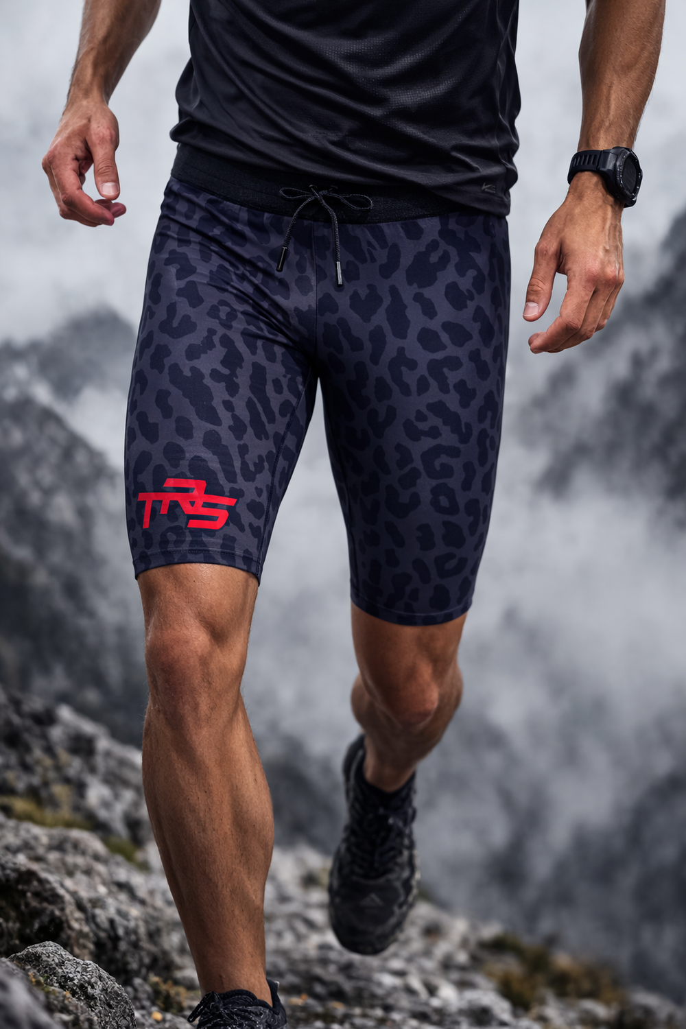 Тайтсы для бега TRS leo М