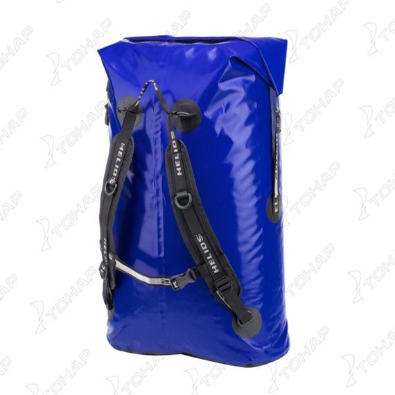 Герморюкзак 100 л (ПВХ, синий/черный) (HS-GR-100-BB) Helios