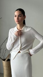 Рубашка GIOVANNA, молочный