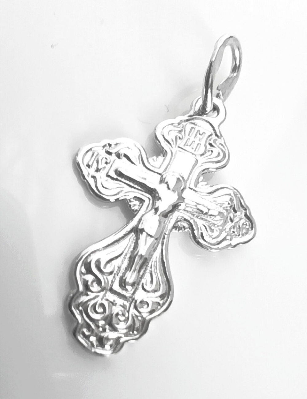 Крестик Эстерелла, серебро 925 пробы, славянский оберег/Ф