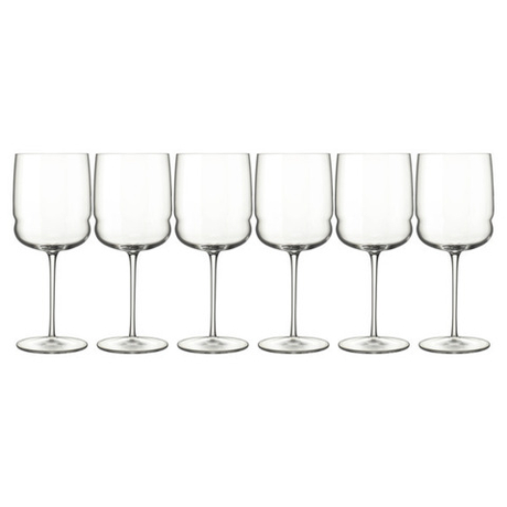 Набор бокалов для красного вина Luigi Bormioli Грандиозо 650 мл, 6 шт, стекло