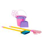 Игровой набор Золушка №2 (Щетка, совок, выбивалка, ведро, швабра) (Совтехcтром)