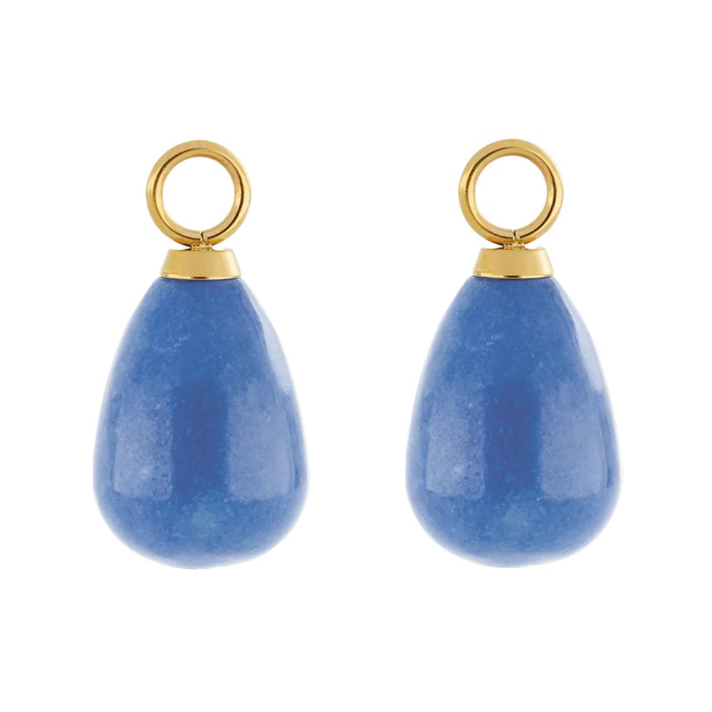 Подвеска на серьгу Coeur de Lion Gold-Blue 0050/44-0716