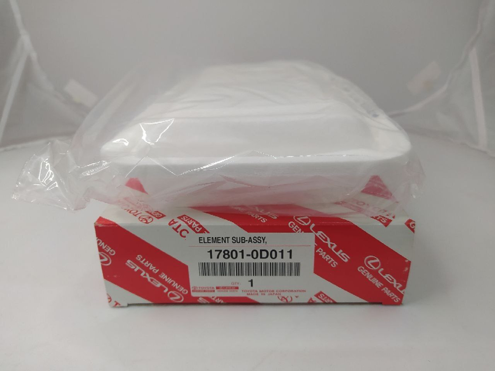 Фильтр воздушный Toyota 178010D011 для Avensis, Corolla