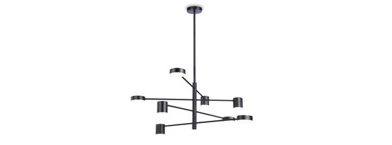 Подвесной светодиодный светильник 48W 3000K-6400K FL51689/8 BK черный Comfort LineTech Ambrella