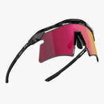 Спортивные очки c диоптриями Scicon Aeroshade 2.0 Titanium Sunglasses Black Crystal Multi Mirror Sunburst + Pink