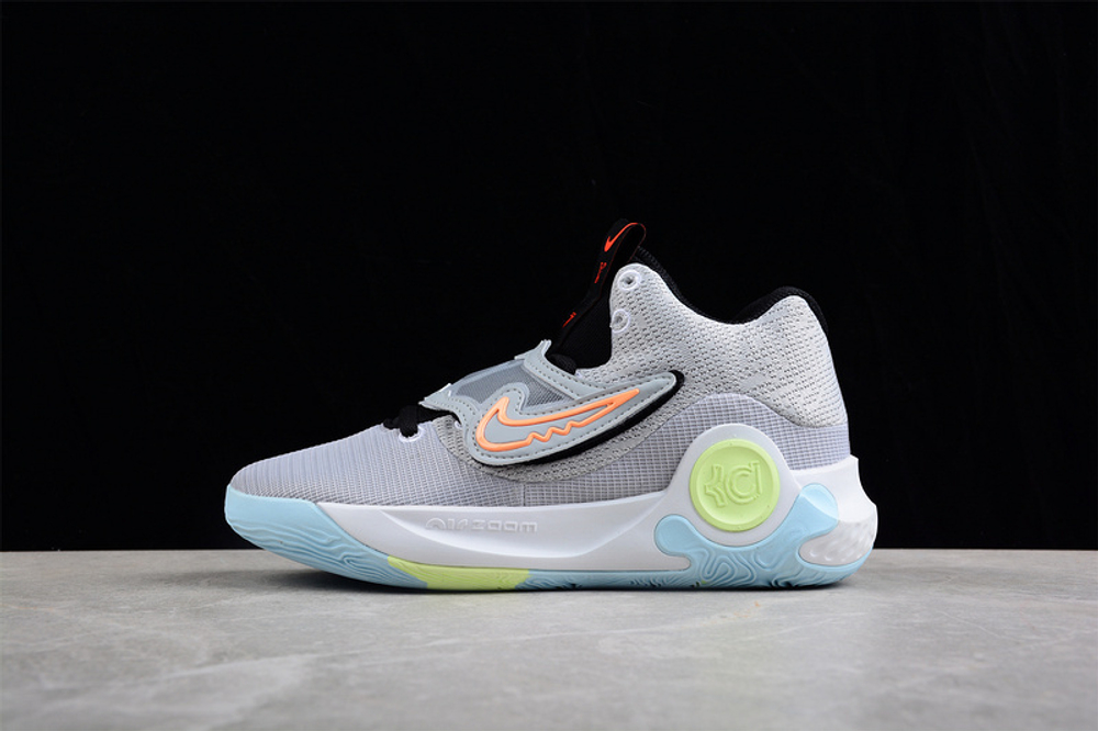 Nike KD Trey 5 X Wolf Grey Volt Crimson