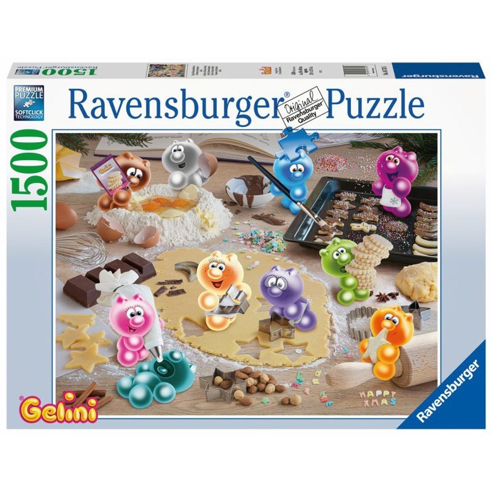 Ravensburger - Gelini Puzzle Новогодняя выпечка 1500 шт. 167135