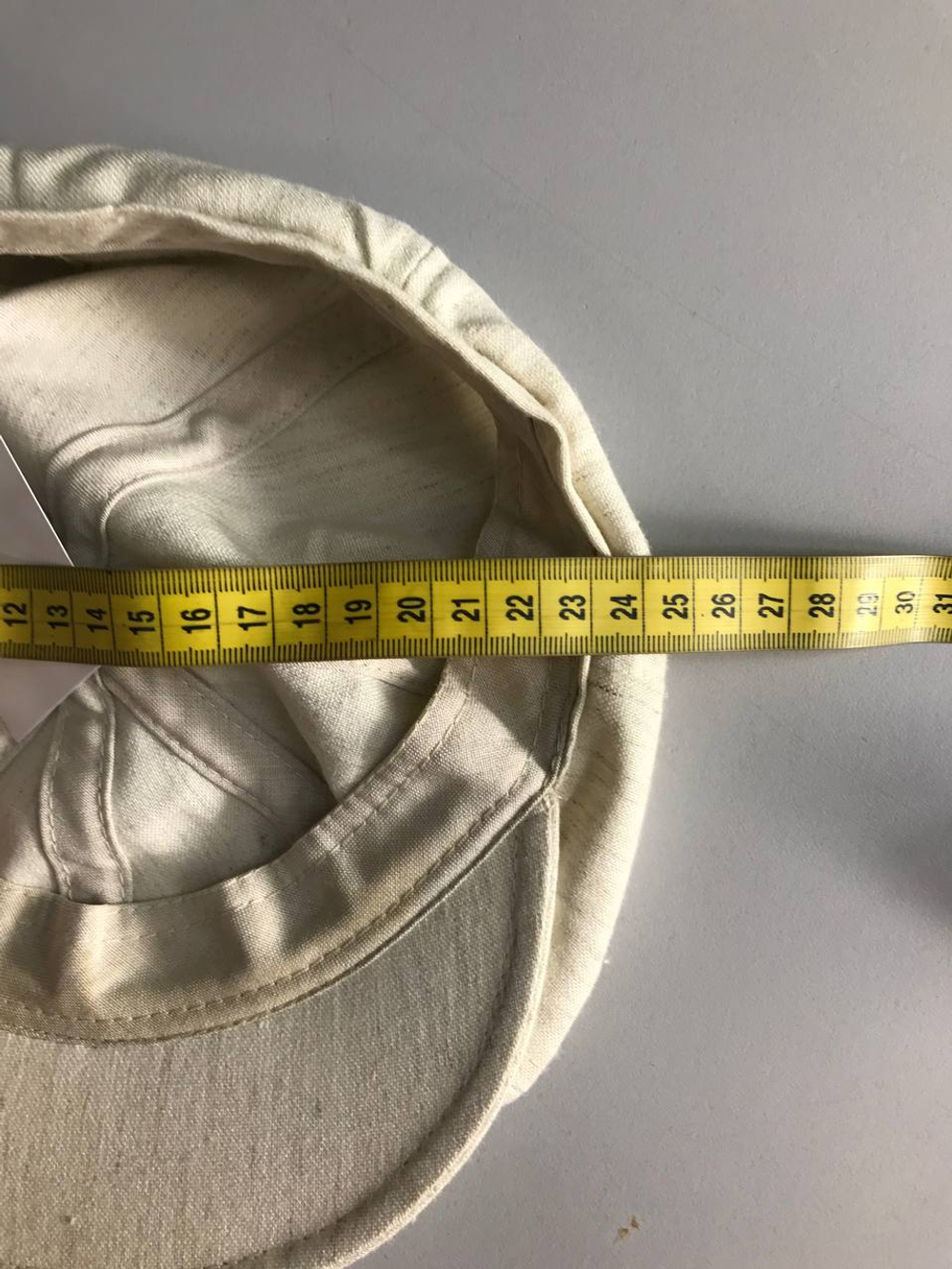 Кепи льняная детская